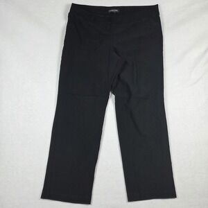 Eileen Fisher‎ Washable Crepe Pants Women's PM Black